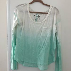 Free people long sleeve ambre tee